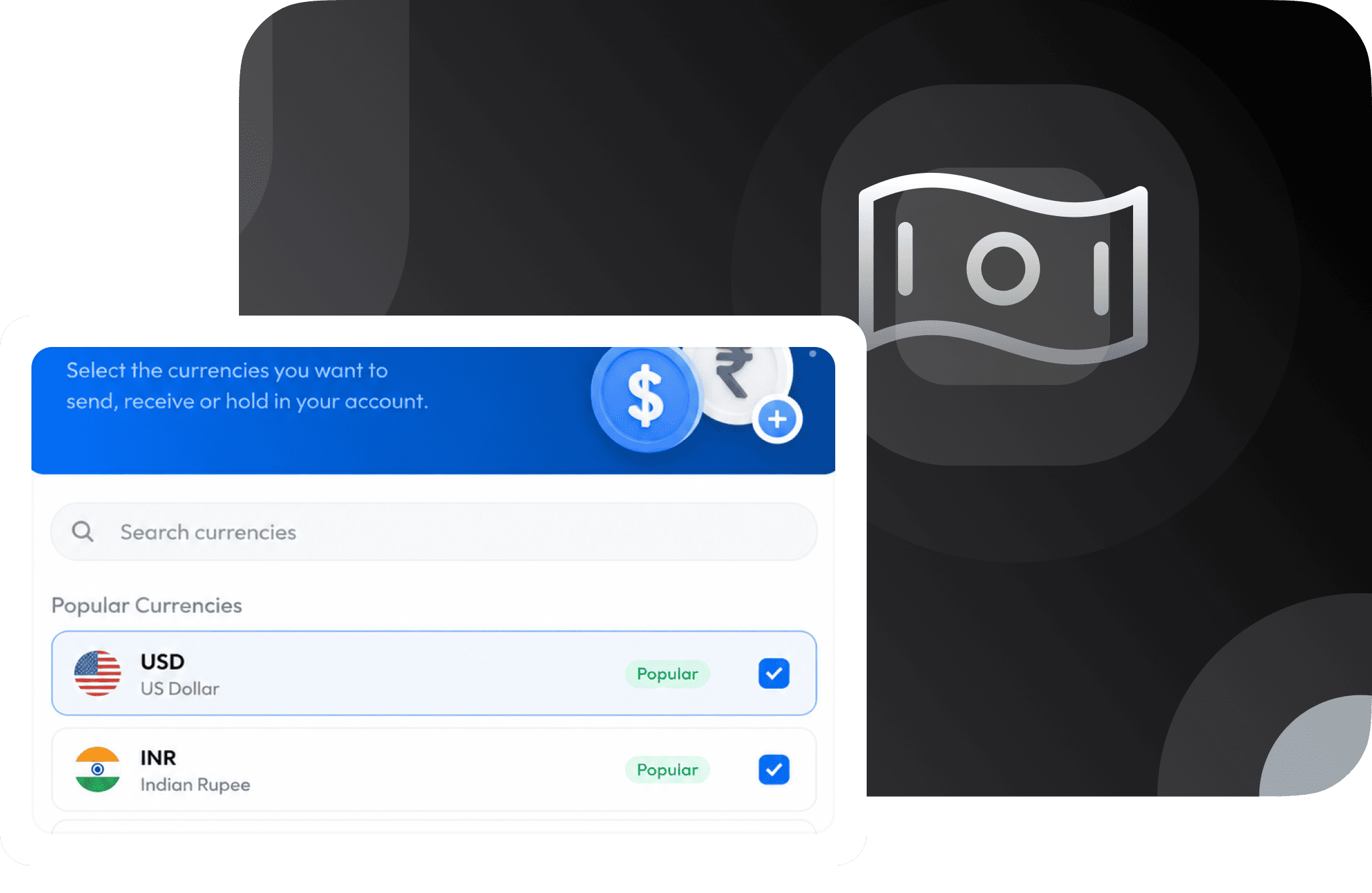 Add Currencies